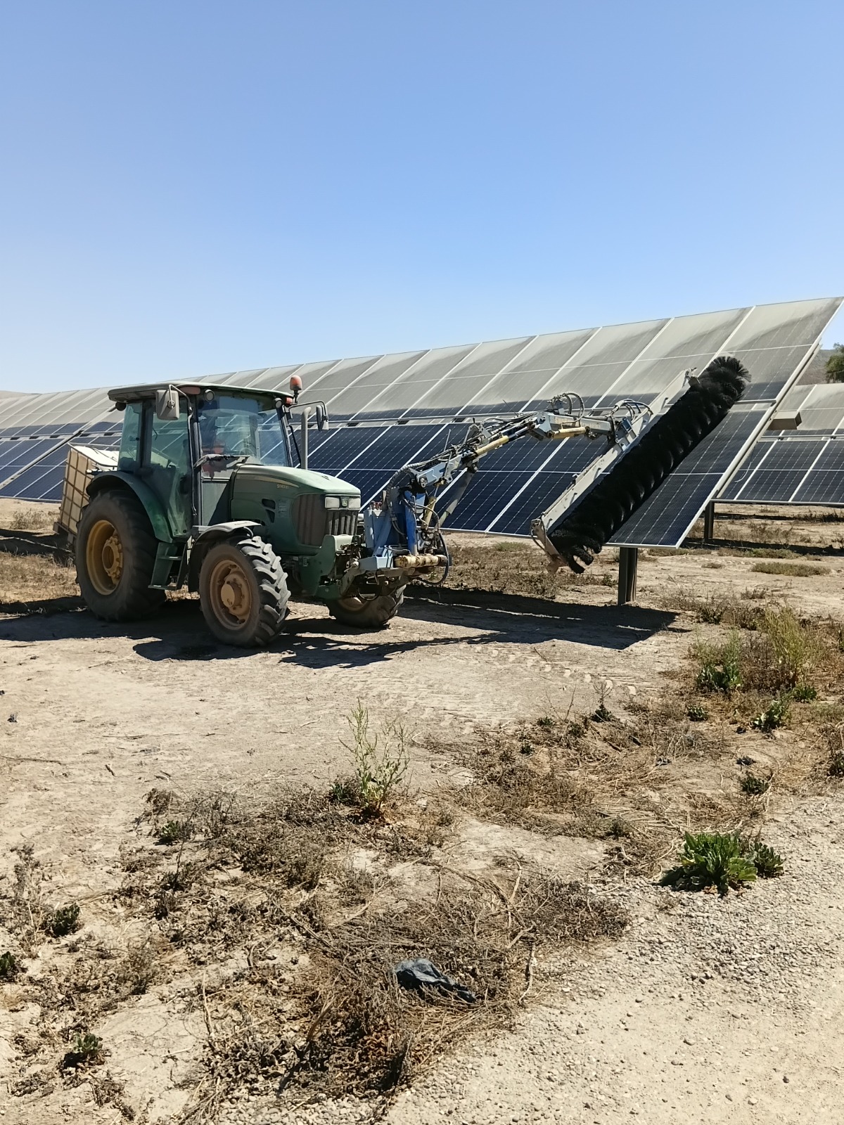 Lavado de Plantas Solares